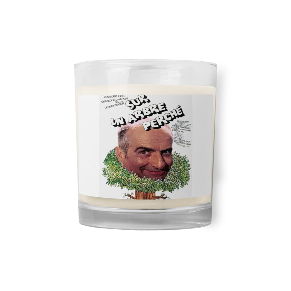 Bougie parfumée — Sur un arbre perché