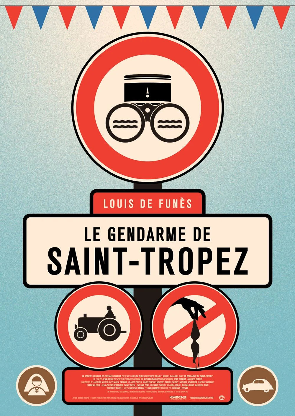Tee-shirt homme — Le Gendarme de Saint-Tropez