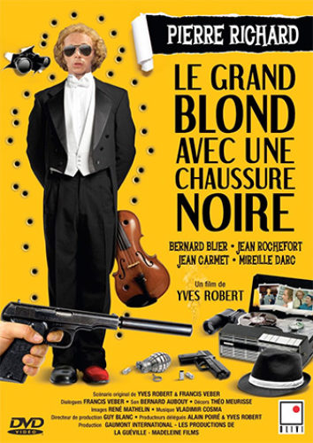 Tee-shirt homme — Le Grand Blond avec une chaussure noire