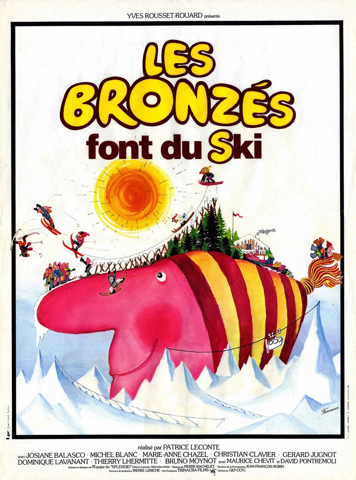 Tee-shirt homme — Les Bronzés font du ski