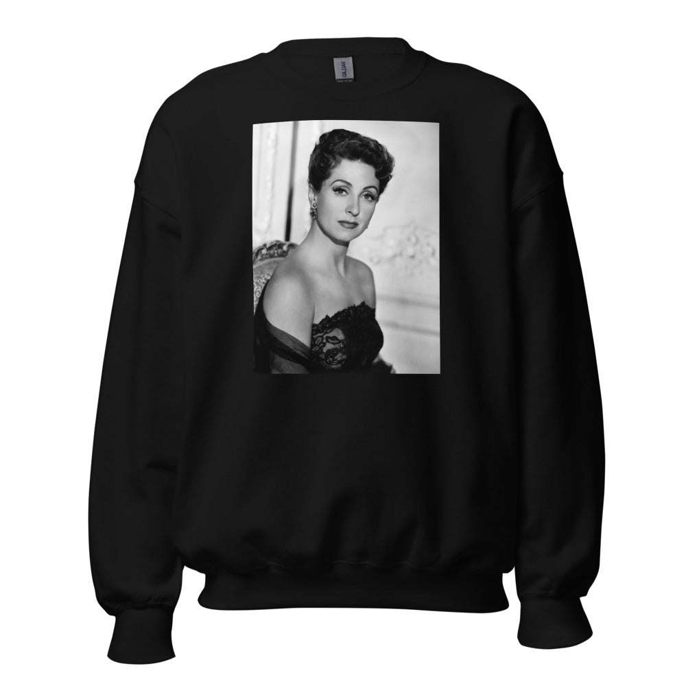 Sweat col rond — Danielle Darrieux