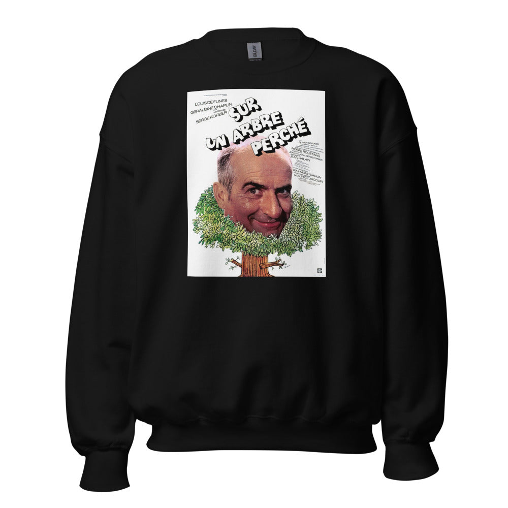Sweat col rond — Sur un arbre perché