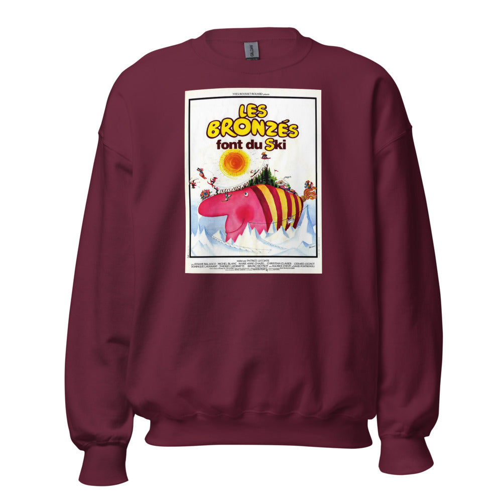 Sweat col rond — Les Bronzés font du ski