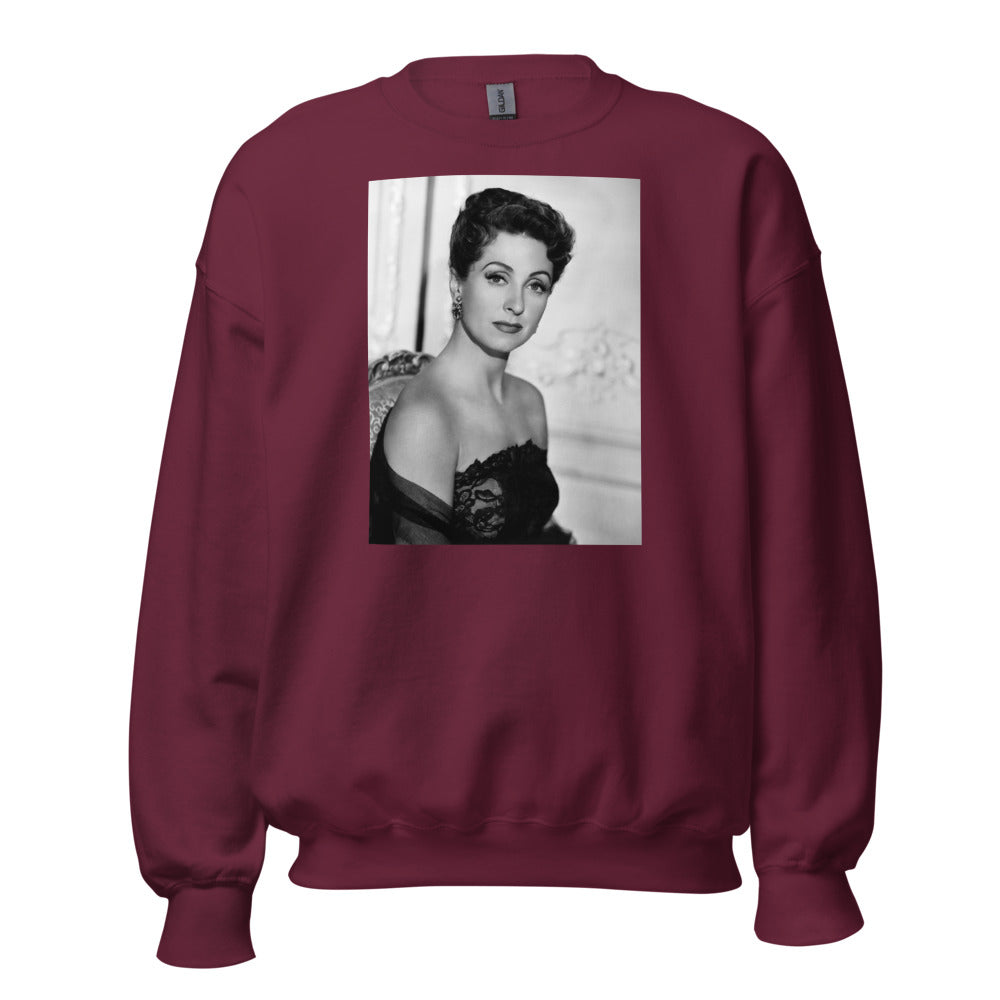Sweat col rond — Danielle Darrieux