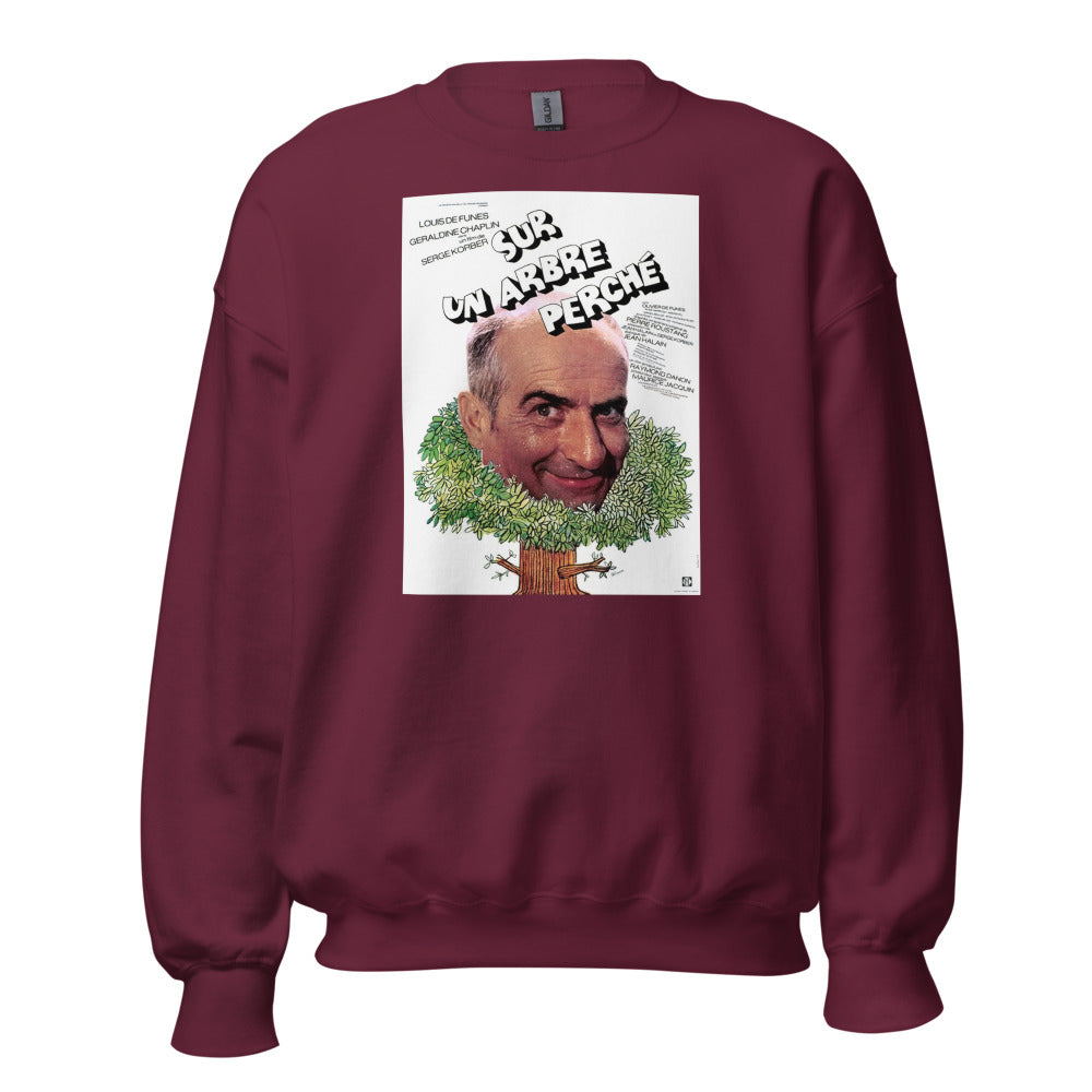 Sweat col rond — Sur un arbre perché