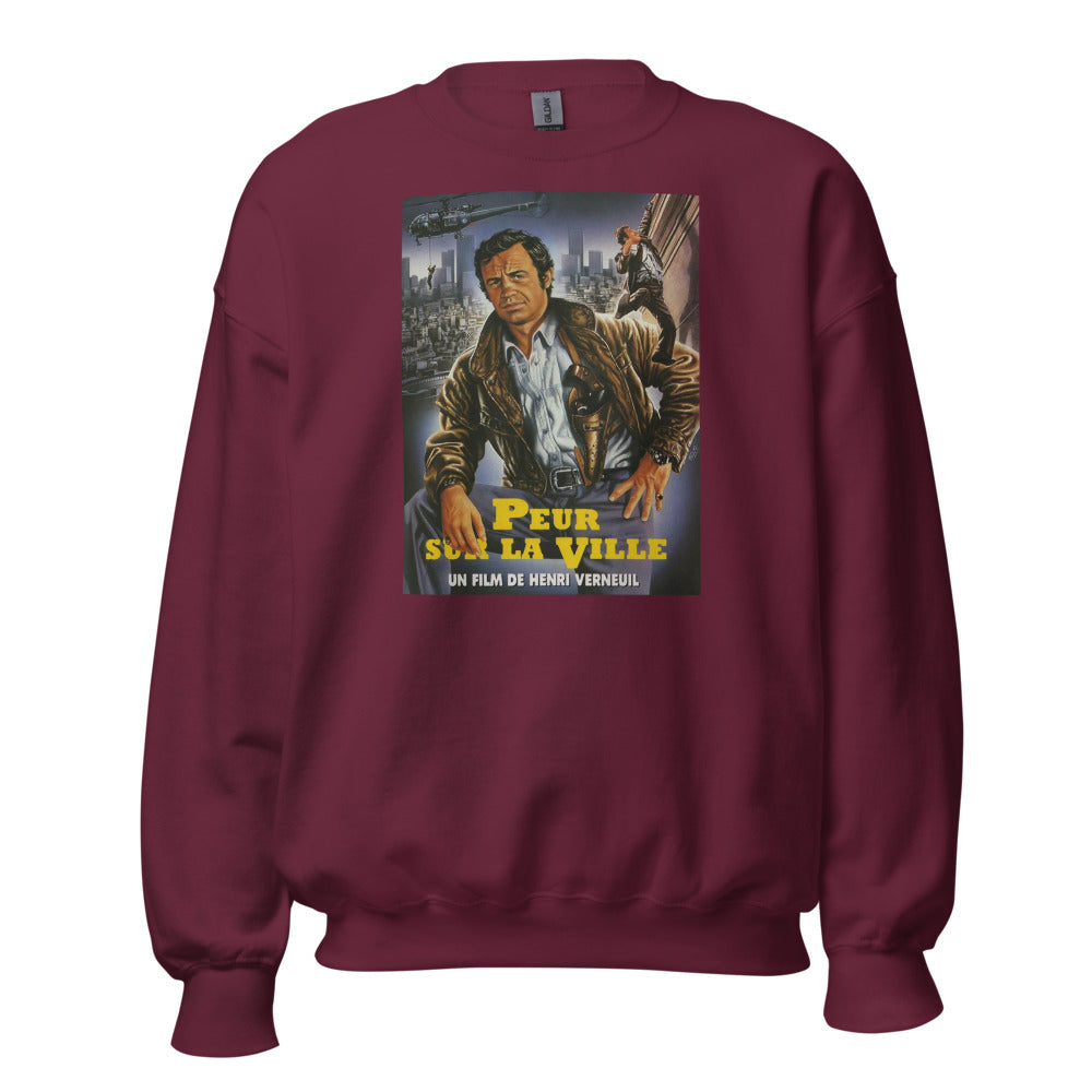 Sweat col rond — Peur sur la ville
