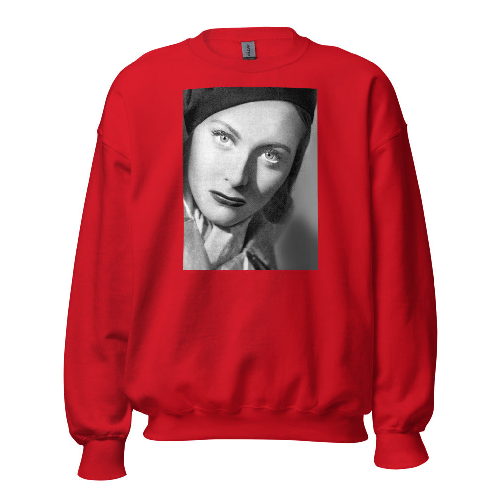 Sweat col rond — Michèle Morgan