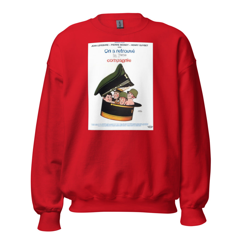 Sweat col rond — On a retrouvé la 7e Compagnie