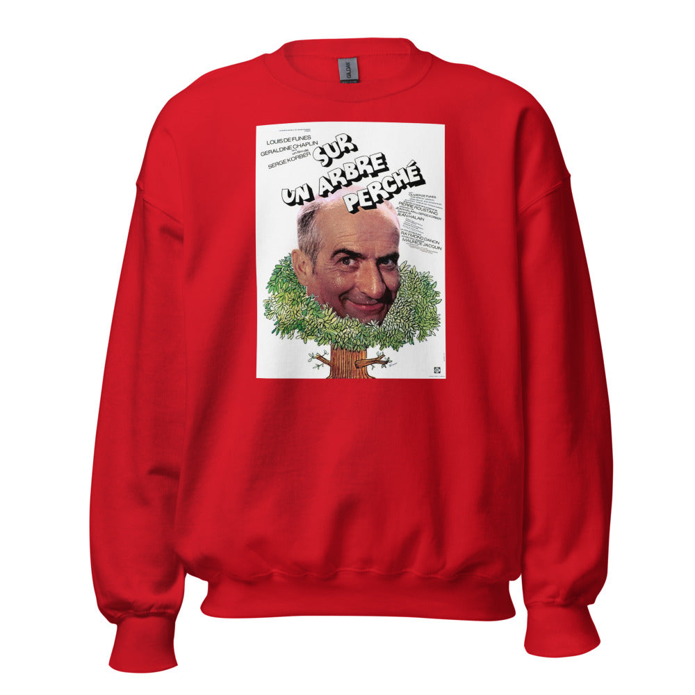 Sweat col rond — Sur un arbre perché