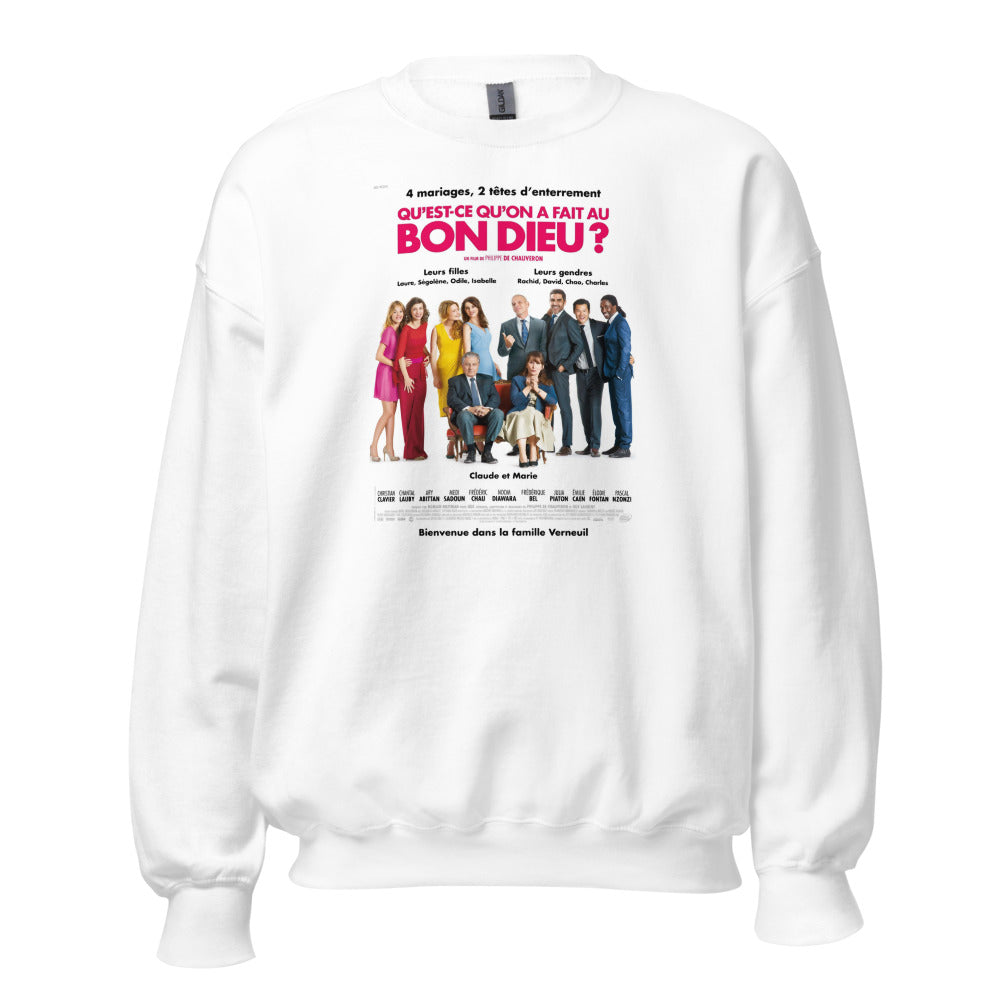 Sweat col rond — Qu'est-ce qu'on a fait au Bon Dieu?