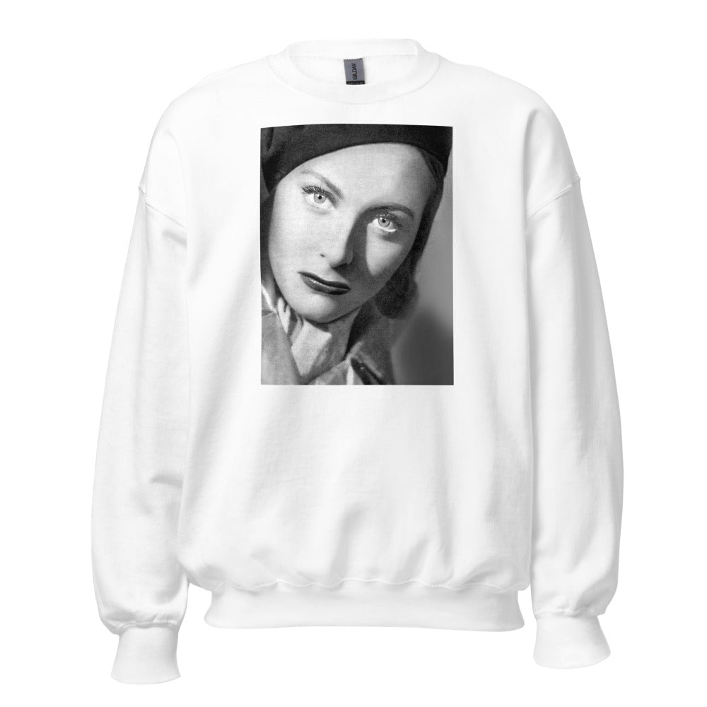 Sweat col rond — Michèle Morgan