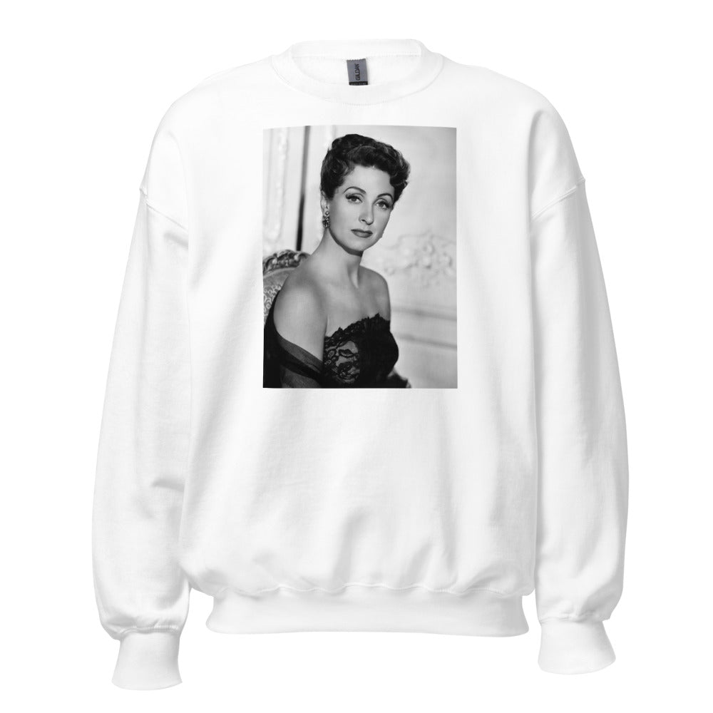 Sweat col rond — Danielle Darrieux
