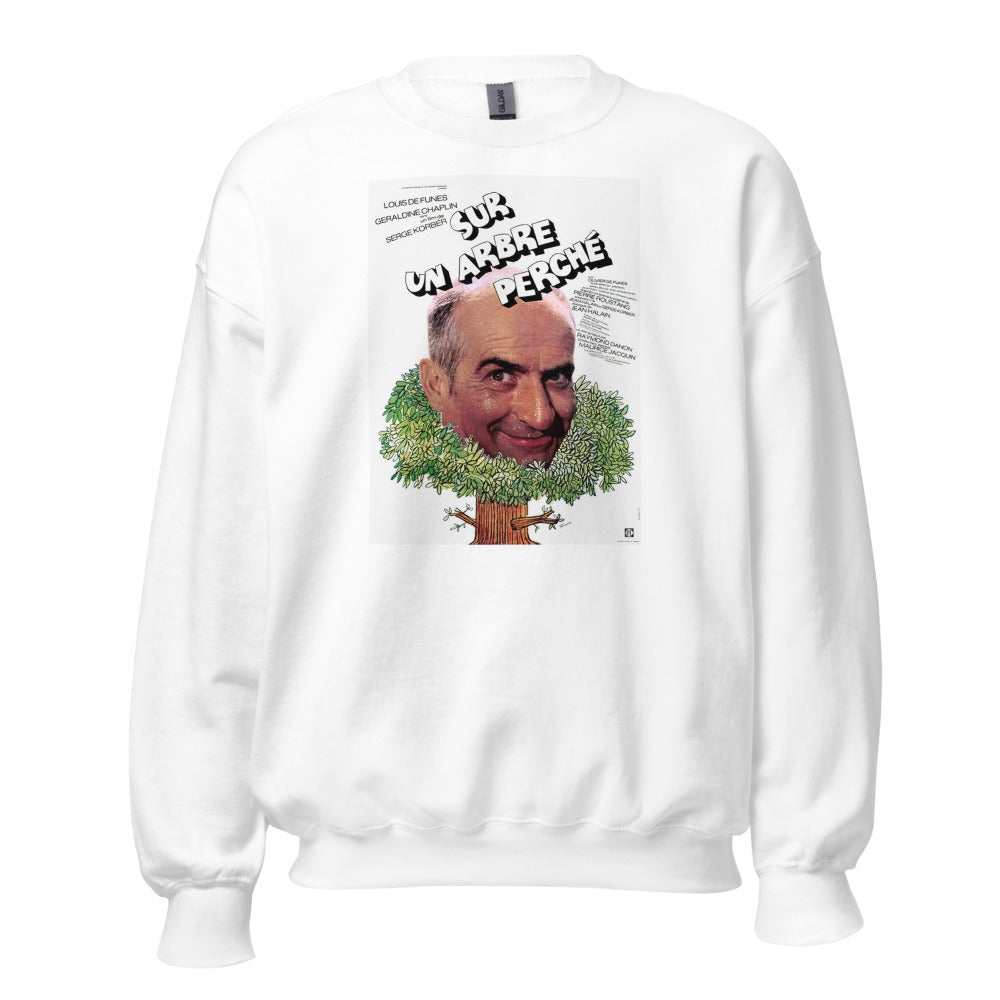Sweat col rond — Sur un arbre perché