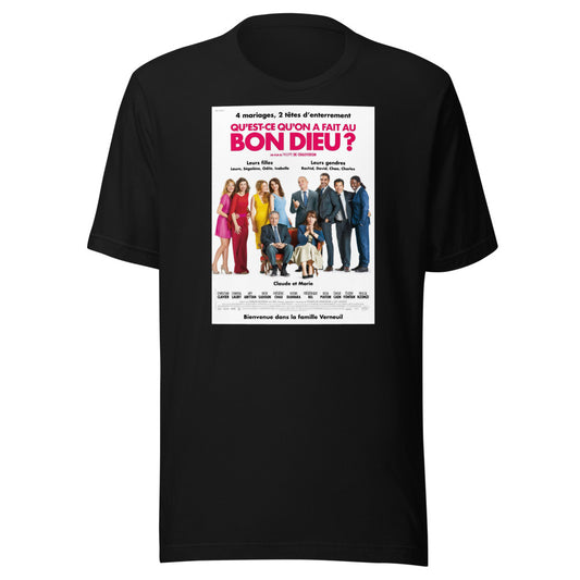 Tee-shirt homme — Qu'est-ce qu'on a fait au Bon Dieu?