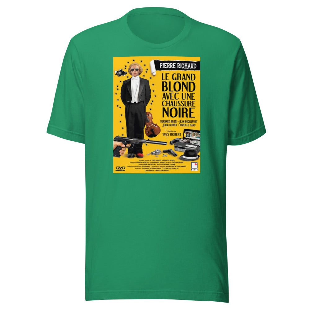 Tee-shirt homme — Le Grand Blond avec une chaussure noire