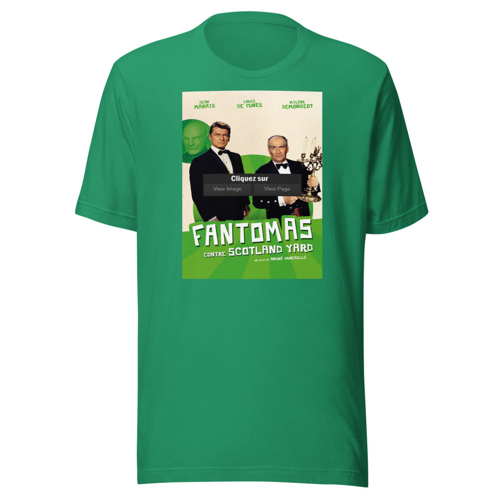 Tee-shirt homme — Fantômas contre Scotland Yard