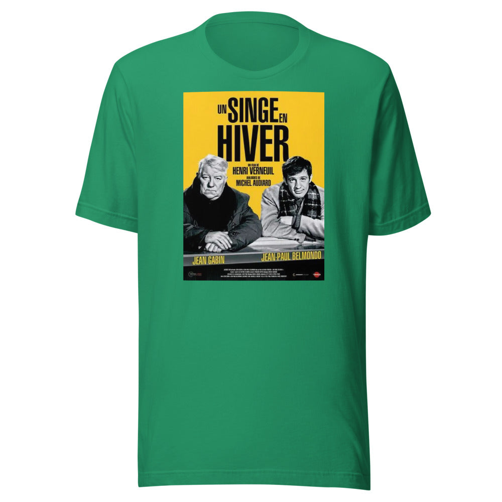Tee-shirt femme — Un singe en hiver