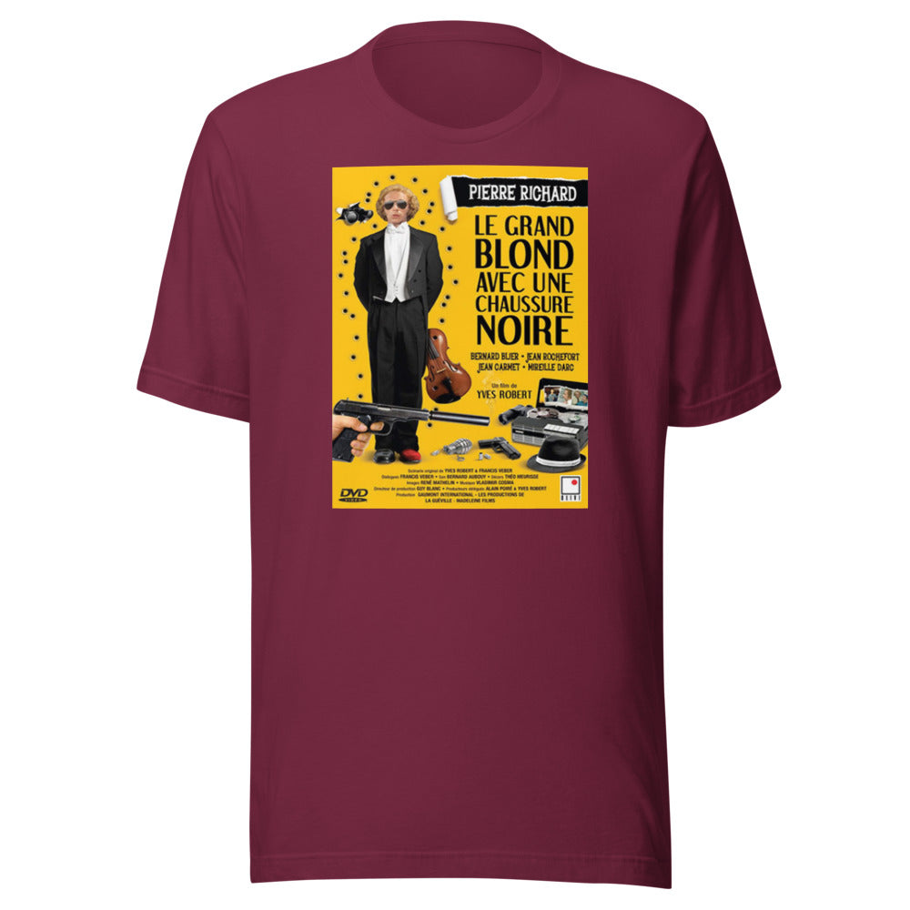 Tee-shirt femme — Le Grand Blond avec une chaussure noire