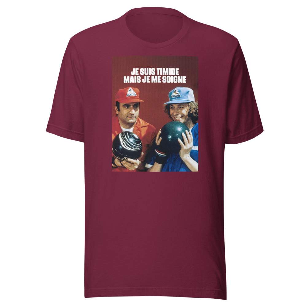 Tee-shirt femme — Je suis timide mais je me soigne