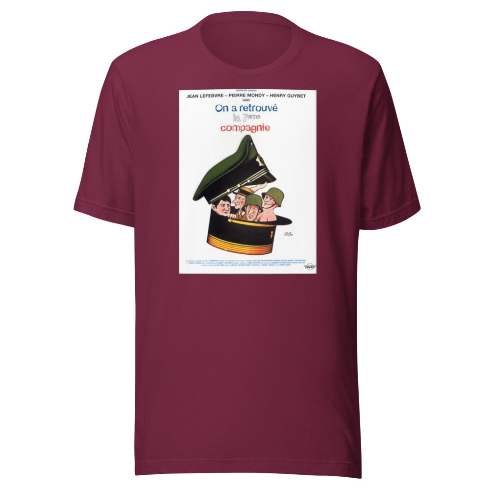 Tee-shirt homme — On a retrouvé la 7e Compagnie