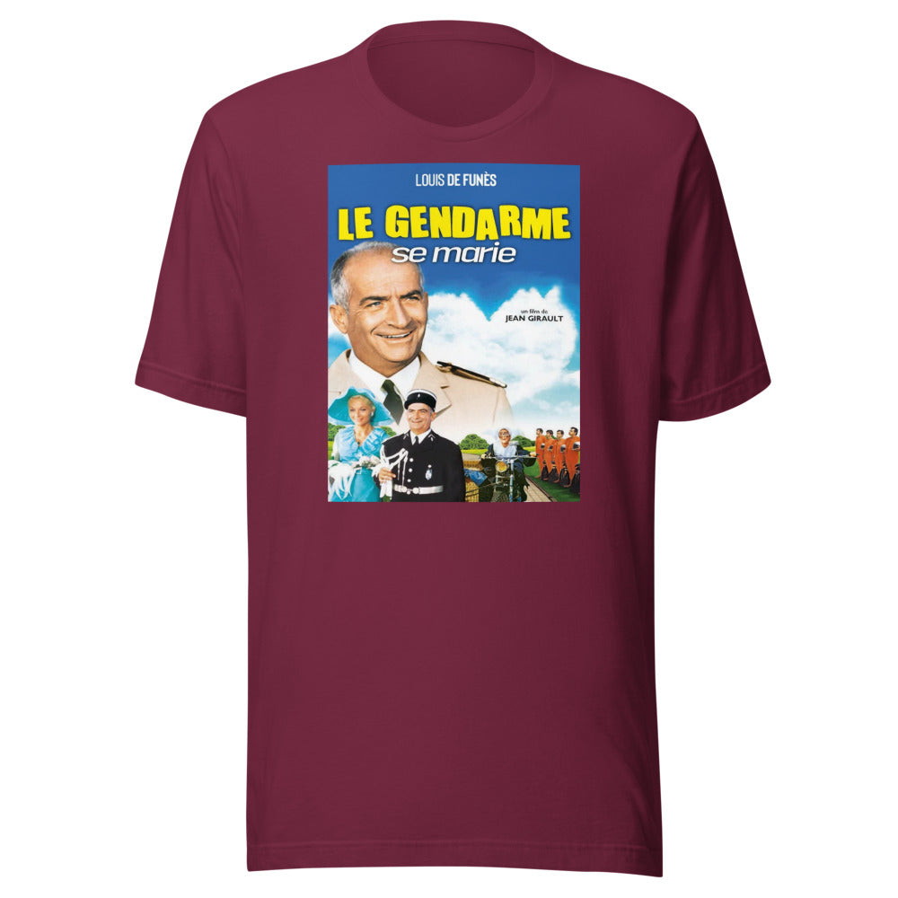 Tee-shirt femme — Le Gendarme se marie