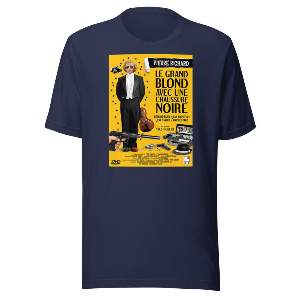 Tee-shirt homme — Le Grand Blond avec une chaussure noire