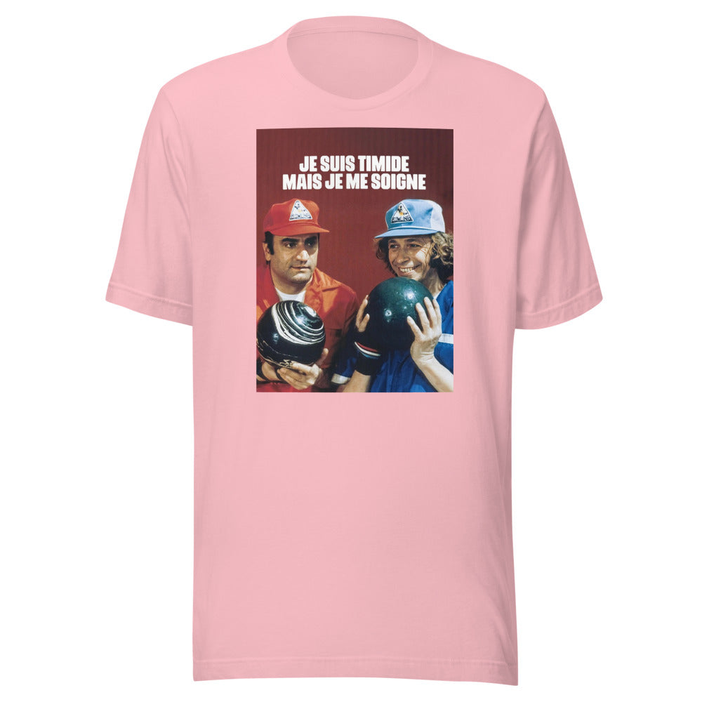 Tee-shirt homme — Je suis timide mais je me soigne
