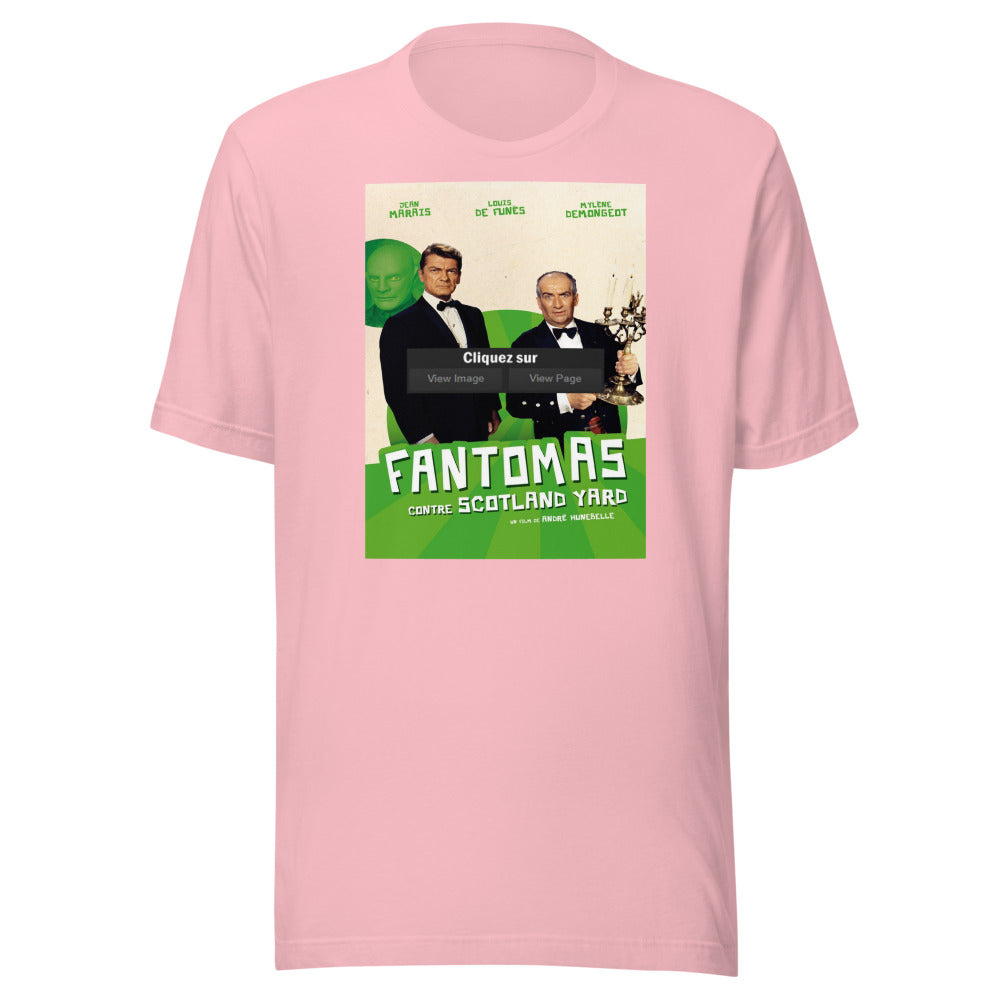 Tee-shirt homme — Fantômas contre Scotland Yard