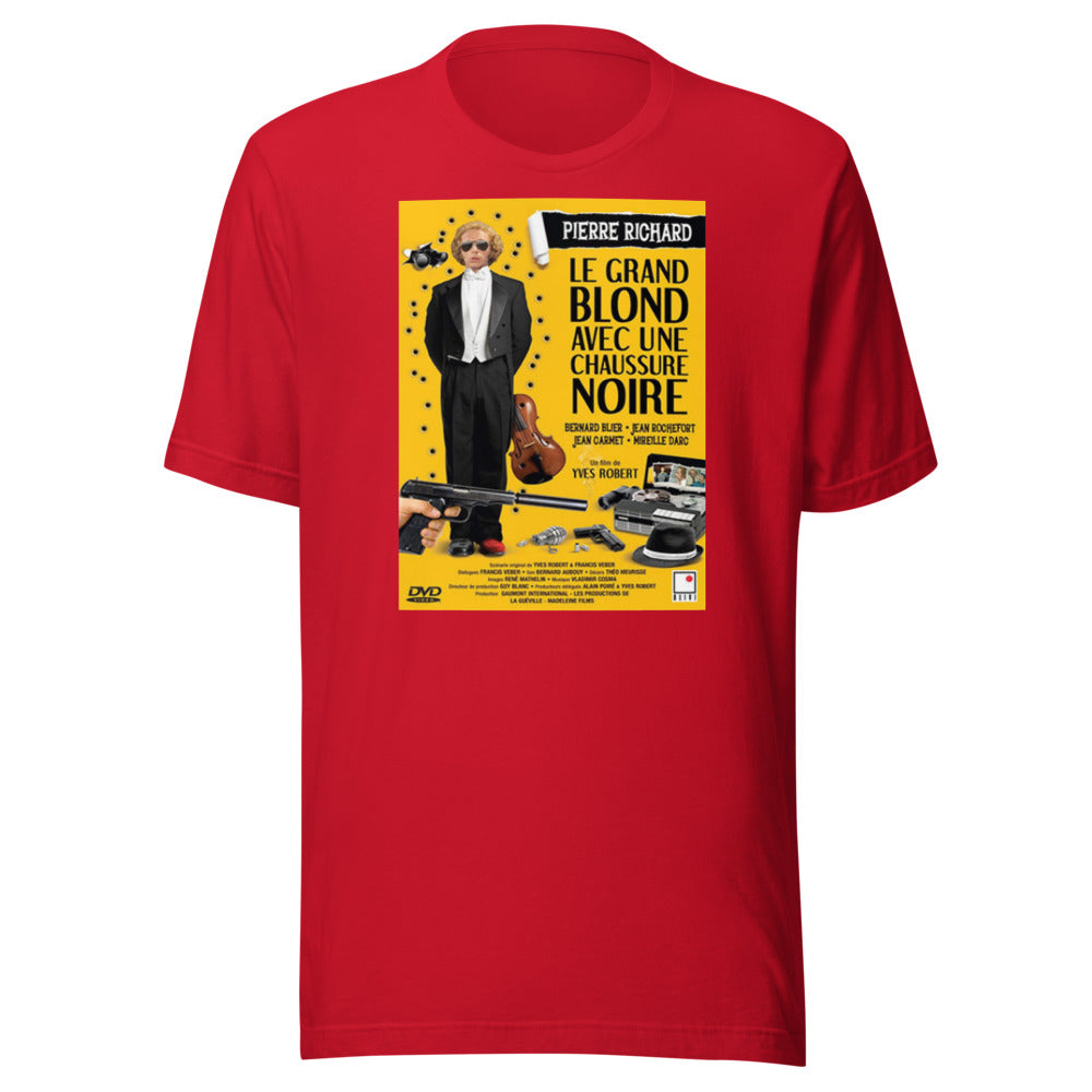 Tee-shirt homme — Le Grand Blond avec une chaussure noire