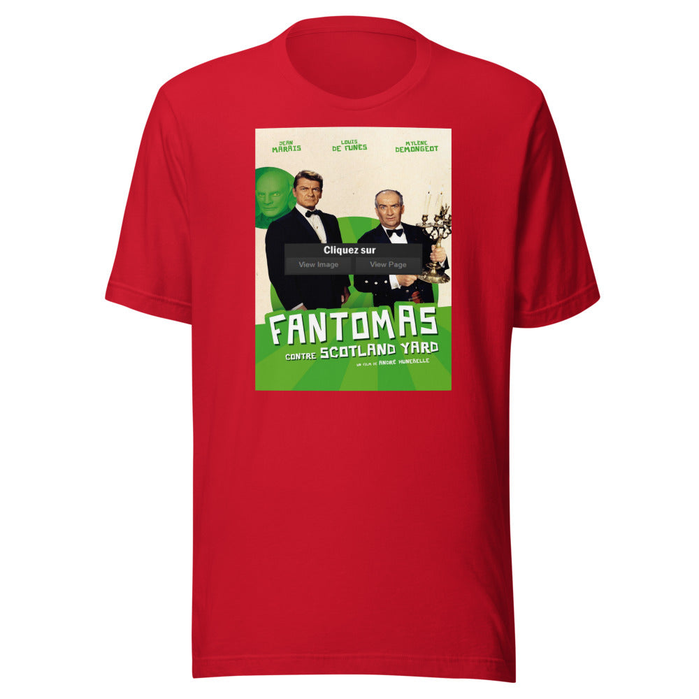 Tee-shirt homme — Fantômas contre Scotland Yard