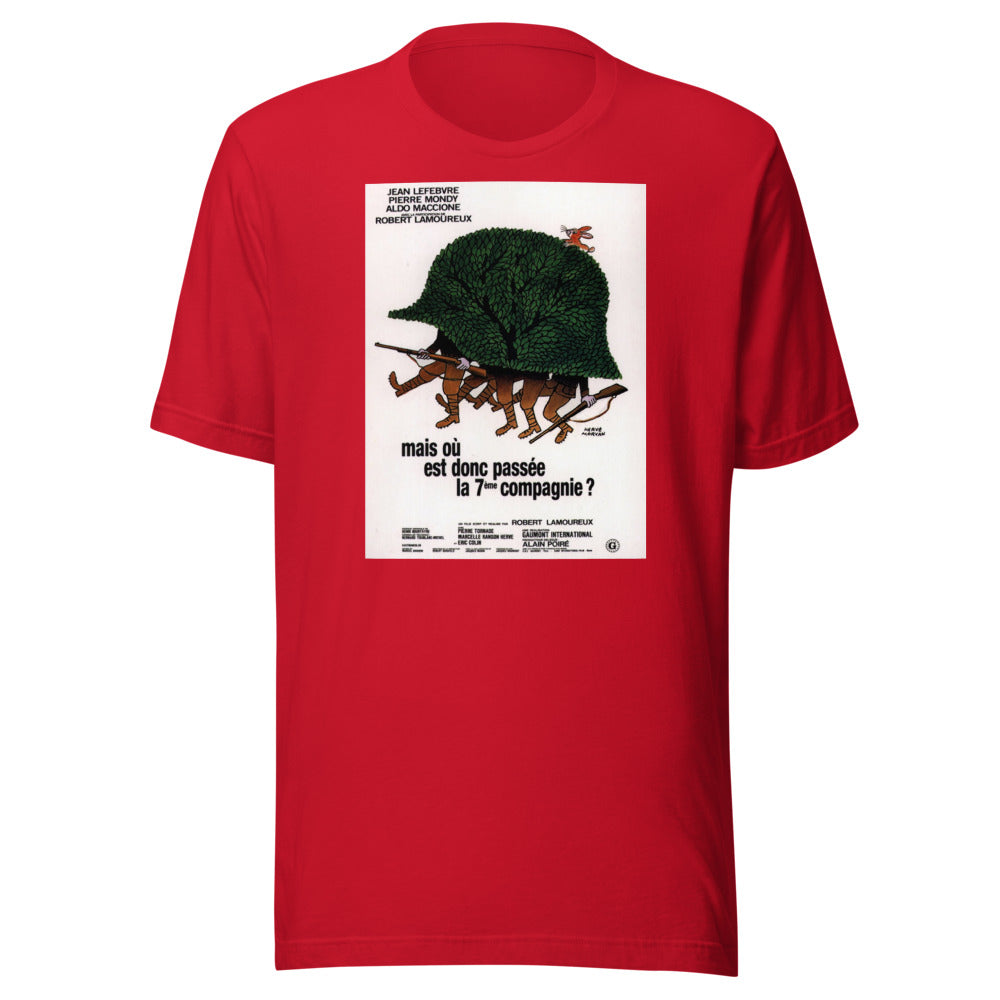 Tee-shirt homme — Mais où est donc passée la 7e Compagnie?