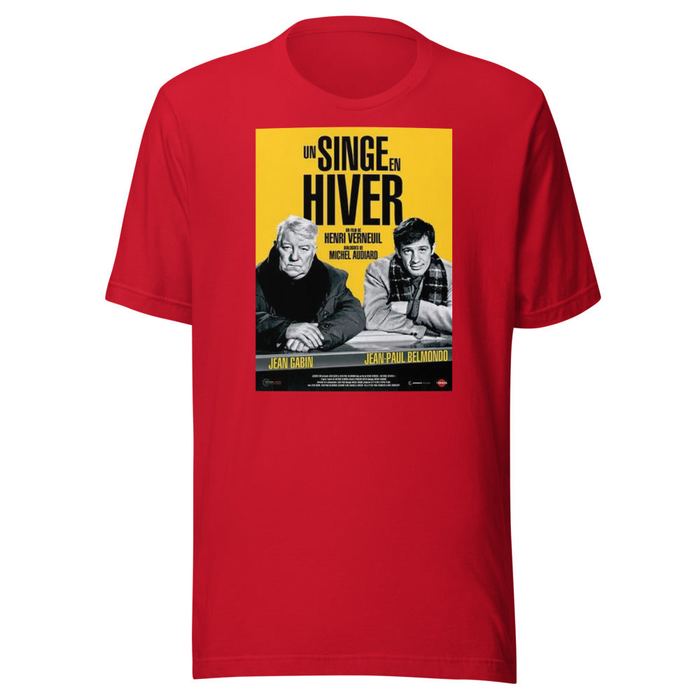 Tee-shirt homme — Un singe en hiver