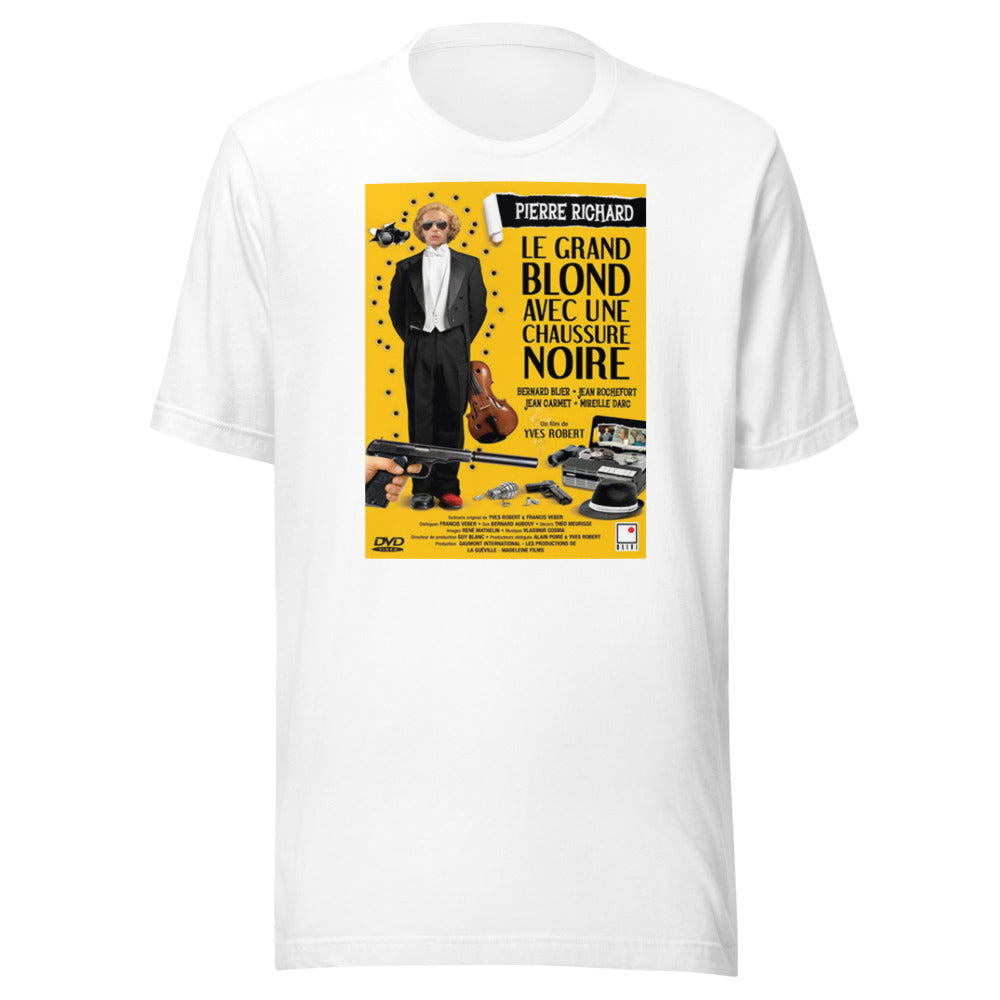 Tee-shirt homme — Le Grand Blond avec une chaussure noire