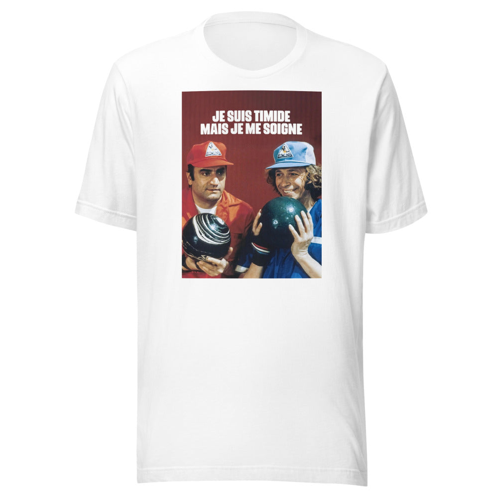 Tee-shirt femme — Je suis timide mais je me soigne